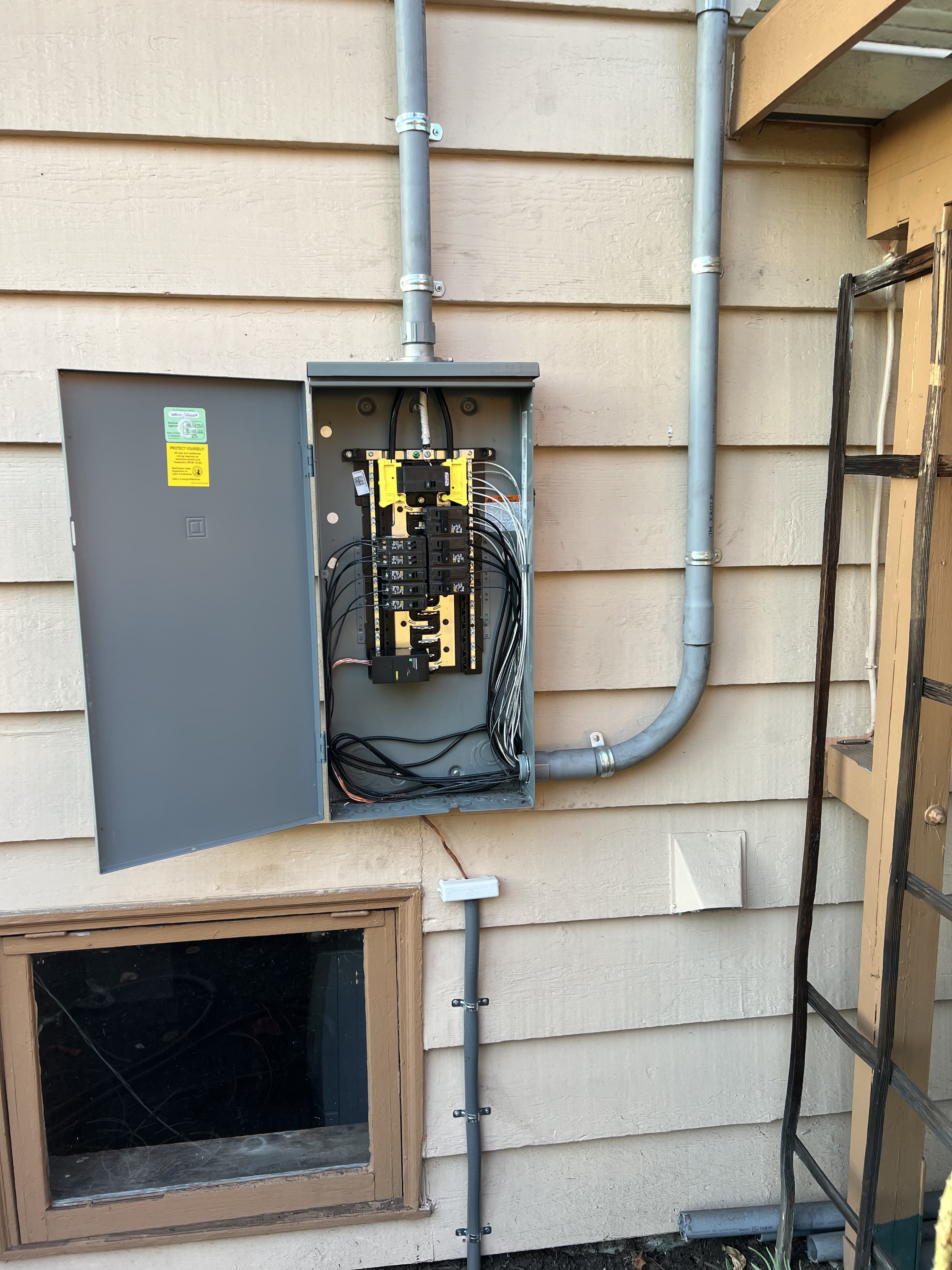 Exterior Electrical Panel