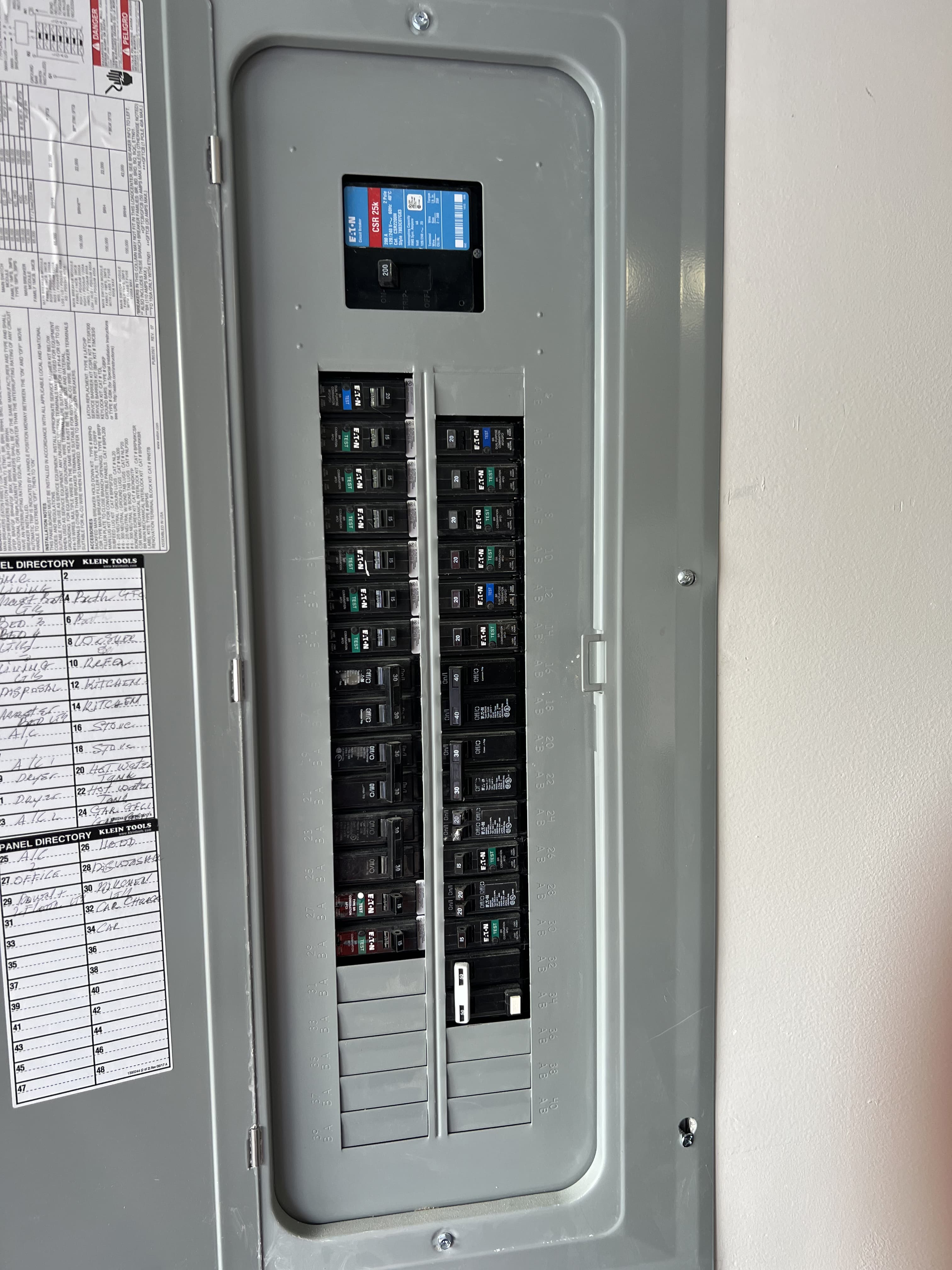 Main Electrical Panel